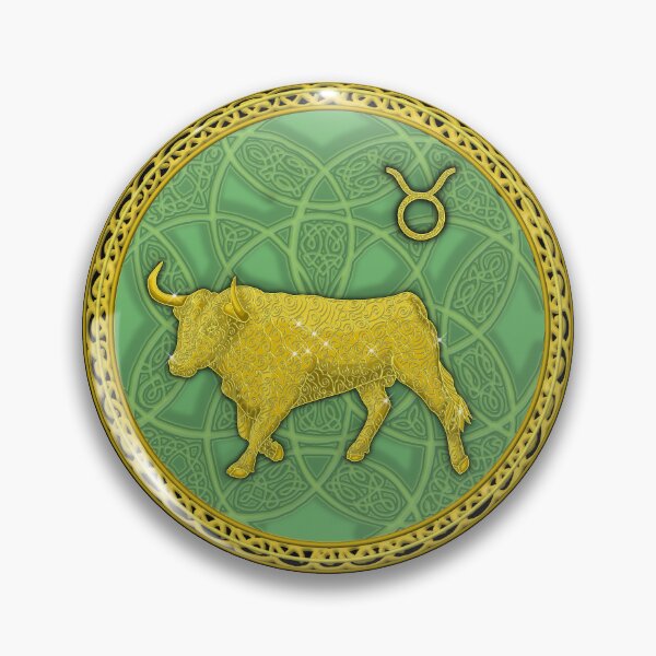 Item preview, Zodiac Sign Taurus Green designed and sold by AstraBlink7.