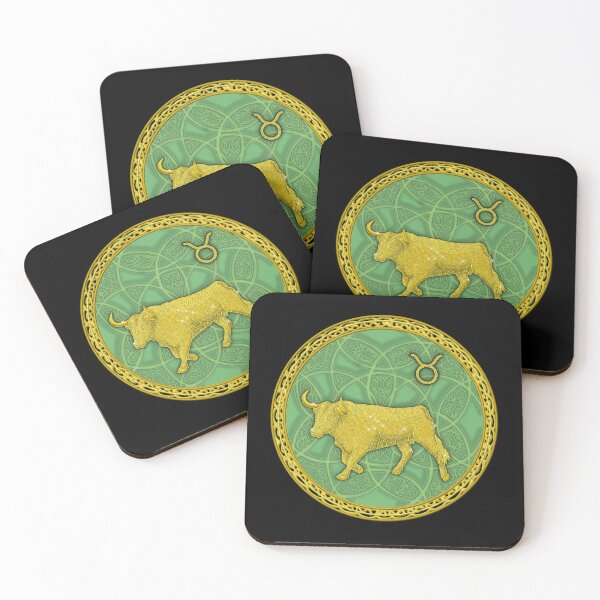 Item preview, Zodiac Sign Taurus Green designed and sold by AstraBlink7.