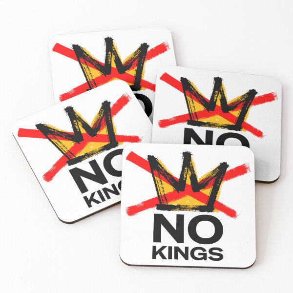 Item preview, No Kings Protest Graffiti Crown designed and sold by vogelnerves.