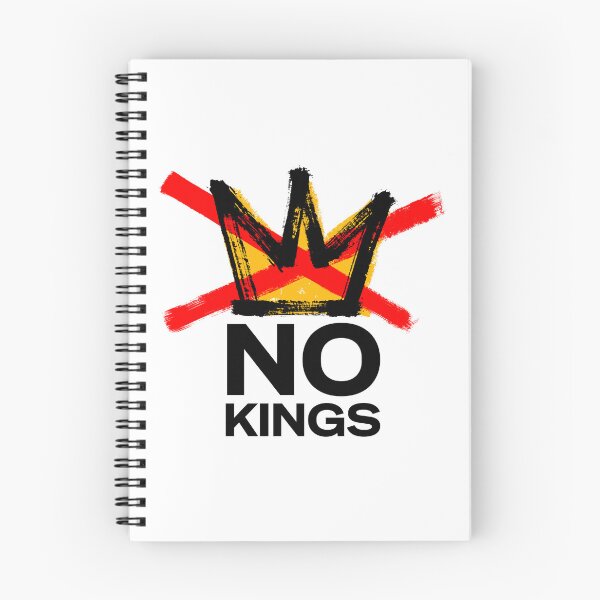 Item preview, No Kings Protest Graffiti Crown designed and sold by vogelnerves.