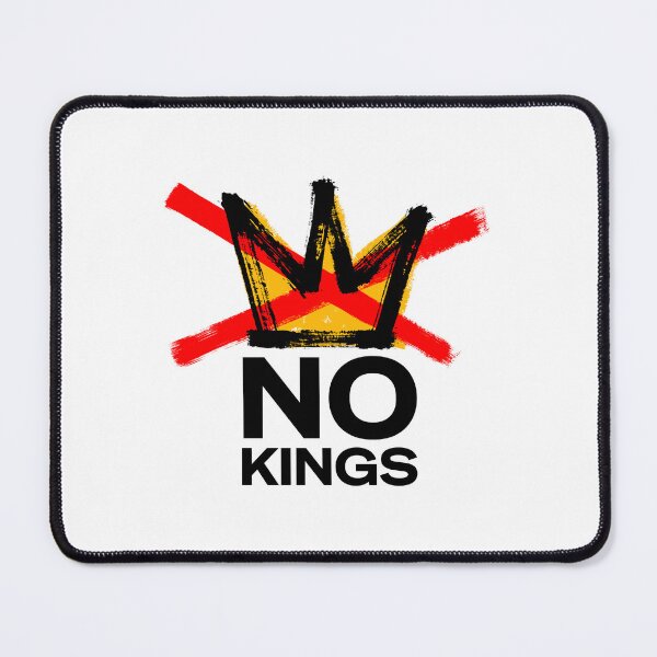 Item preview, No Kings Protest Graffiti Crown designed and sold by vogelnerves.