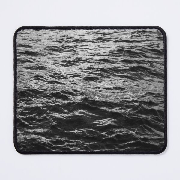 Item preview, Dark Ocean Surface with Light, Black and White designed and sold by PAPER MOON art & design.