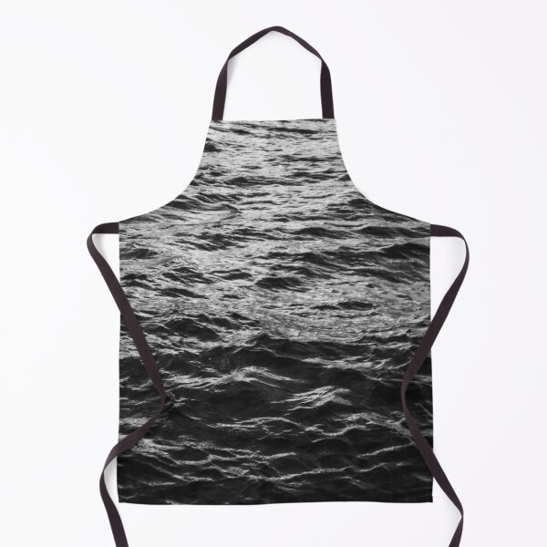 Item preview, Dark Ocean Surface with Light, Black and White designed and sold by PAPER MOON art & design.