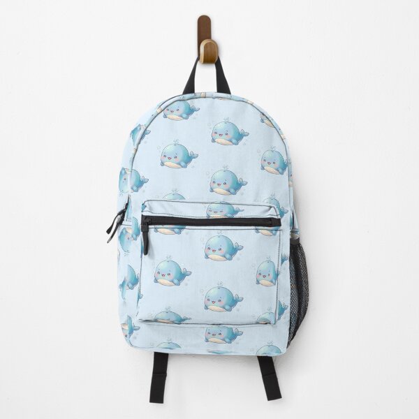 Item preview, Cute Kawaii Whale Cartoon – Adorable Blue Baby Whale Illustration designed and sold by soletstudio.
