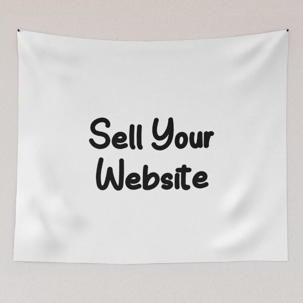 Item preview, Website Sell A Website Sell A Website Sell Sticker designed and sold by Chillygraphics.
