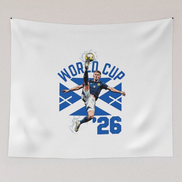 Item preview, Scotland Soccer World Cup 2026 Action Graphic designed and sold by TshirtsOnline-.