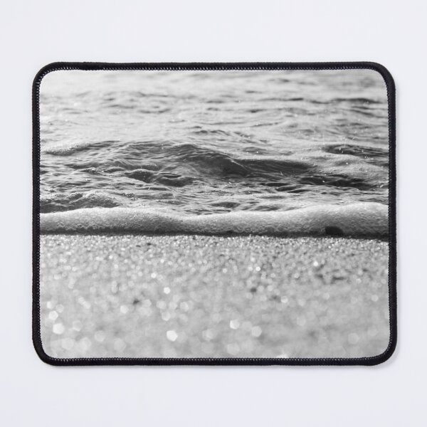 Item preview, Sparkling Shore and Sea Foam, Black and White designed and sold by PAPER MOON art & design.