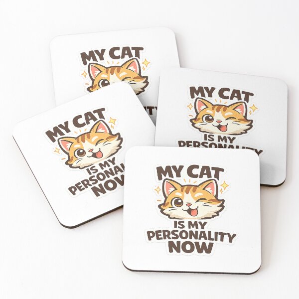 Item preview, My Cat Is My Personality Now Funny Cat Person Design  designed and sold by StyleLap.