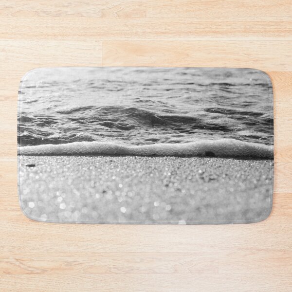 Item preview, Sparkling Shore and Sea Foam, Black and White designed and sold by PAPER MOON art & design.