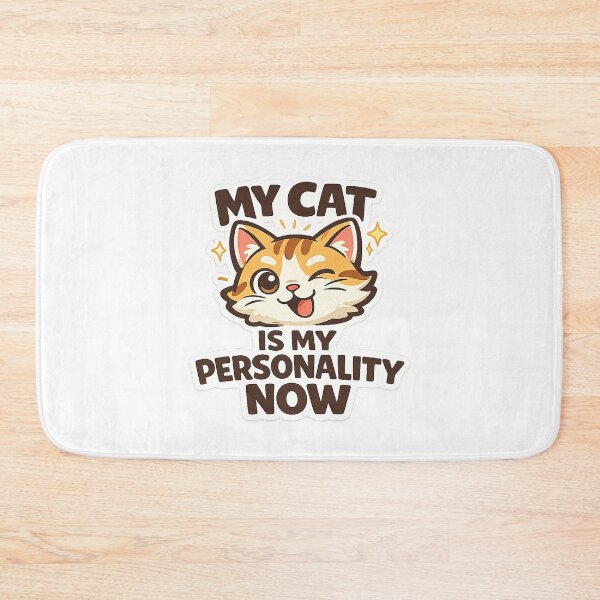 Item preview, My Cat Is My Personality Now Funny Cat Person Design  designed and sold by StyleLap.