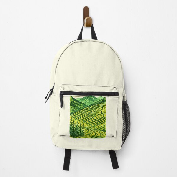 Item preview, Andean Cornfields - Watercolor Ink Landscape designed and sold by Sarcastic designs.