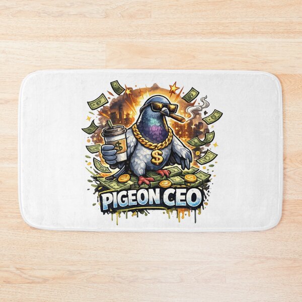 Item preview, Pigeon CEO Menace Mode Funny Streetwear Graphic designed and sold by HubCreates.