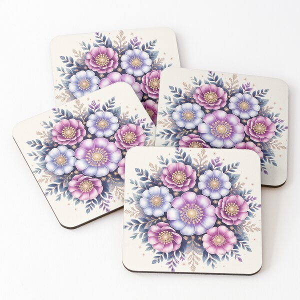 Item preview, Purple Flower Arrangement designed and sold by ByNicoleSara.