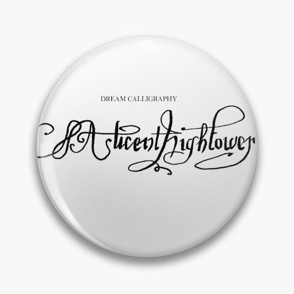 Item preview, dream calligraphy alicent  designed and sold by FolchiArtshop.