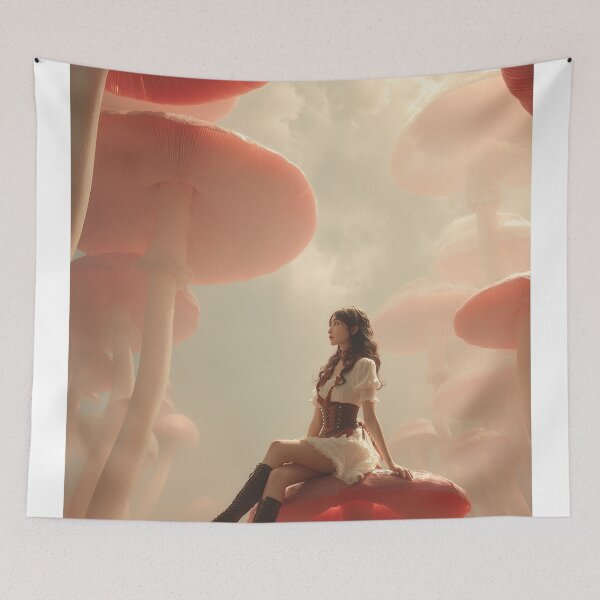Item preview, Dreamer in the Scarlet Canopy designed and sold by oanaunciuleanu.