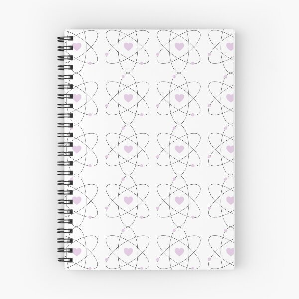 Item preview, Cute Atom Physics Heart Science Purple designed and sold by mythical-llama.
