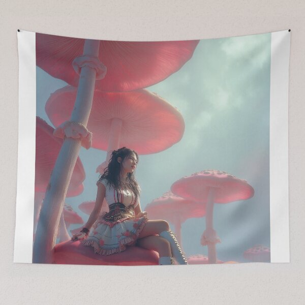 Item preview, Dreamer in the Scarlet Canopy designed and sold by oanaunciuleanu.