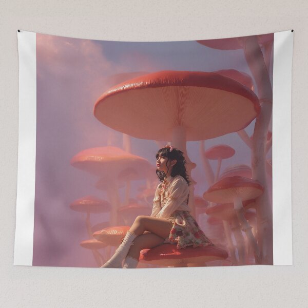 Item preview, Dreamer in the Scarlet Canopy designed and sold by oanaunciuleanu.