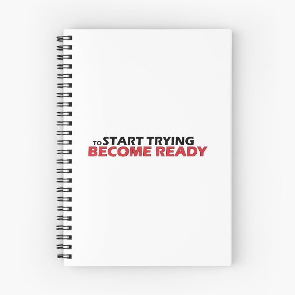 Item preview, Start trying to become ready. designed and sold by Positive Mindzet!.