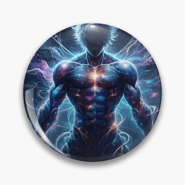 Item preview, Cosmic Awakening - Galactic Anime Warrior designed and sold by MouradStudio.