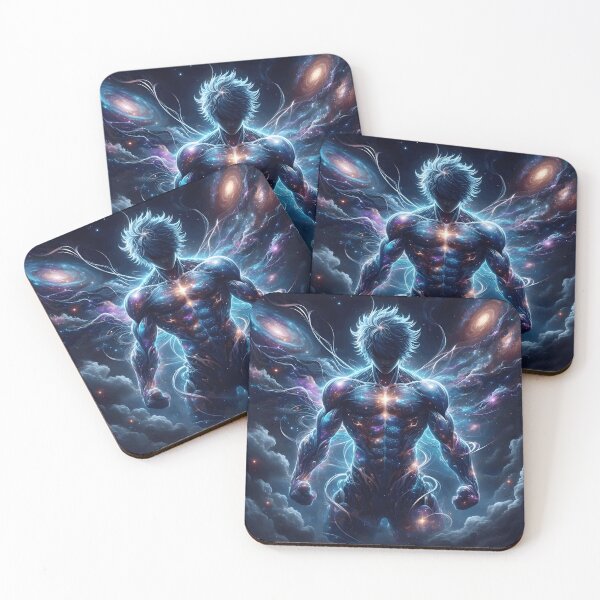 Item preview, Cosmic Awakening - Galactic Anime Warrior designed and sold by MouradStudio.