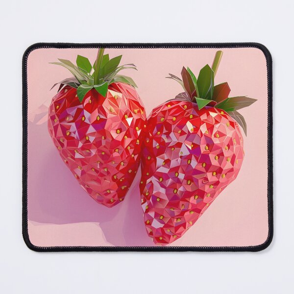 Item preview, Strawberry Coquette Aesthetic – Cute Girly Pink Illustration designed and sold by skydoredesign.