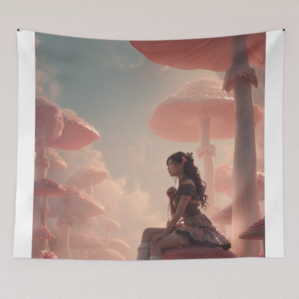Item preview, Dreamer in the Scarlet Canopy designed and sold by oanaunciuleanu.
