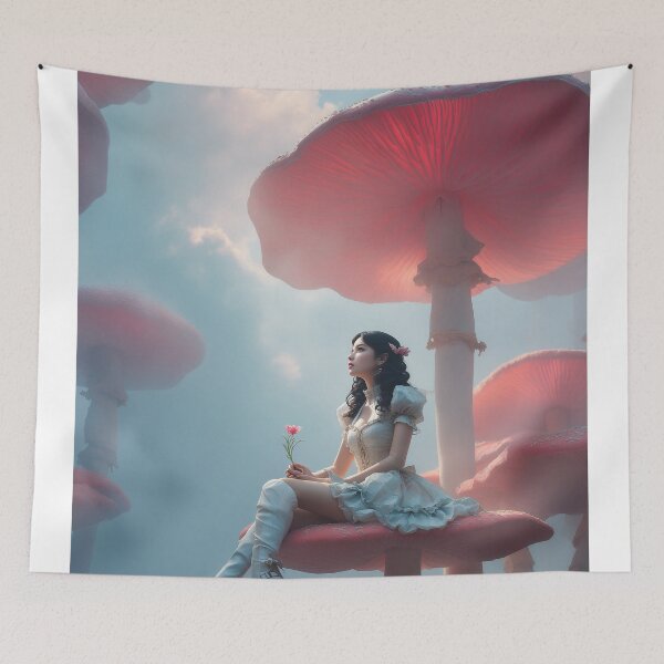 Item preview, Dreamer in the Scarlet Canopy designed and sold by oanaunciuleanu.