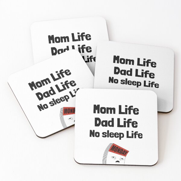 Item preview, Mom Life Dad Life No Sleep Life Funny Parenting Shirt designed and sold by DrakesTees.