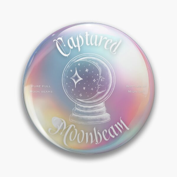 Item preview, Captured Moonbeam Potion Label designed and sold by Cozy Curiosities.