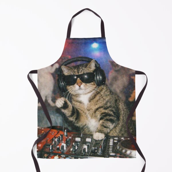 Item preview, Cool DJ Cat,Cool DJ Cat Party Vibes, Funny Music Lover Animal Graphic, Cat Lovers designed and sold by will freed18.