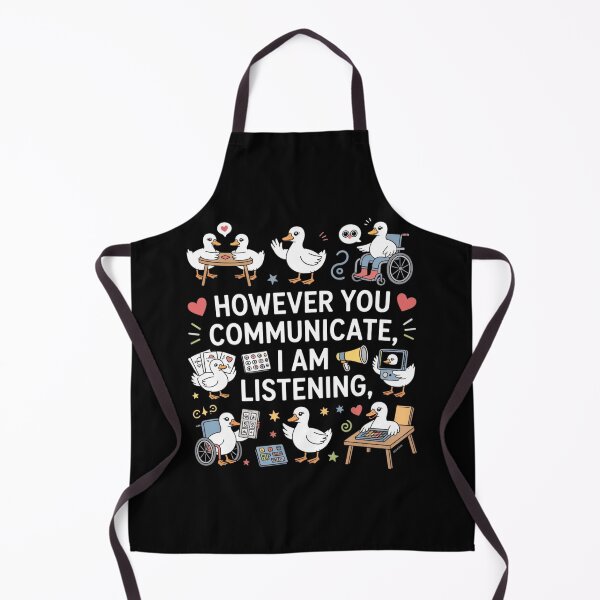 Item preview, However You Communication I'm Listening AAC SLP Silly Goose designed and sold by ZACK ART.