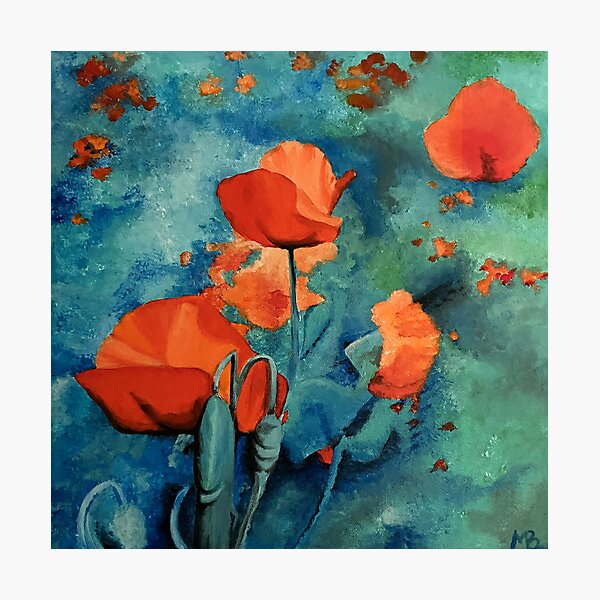 Item preview, Poppy Field designed and sold by BelongieM.