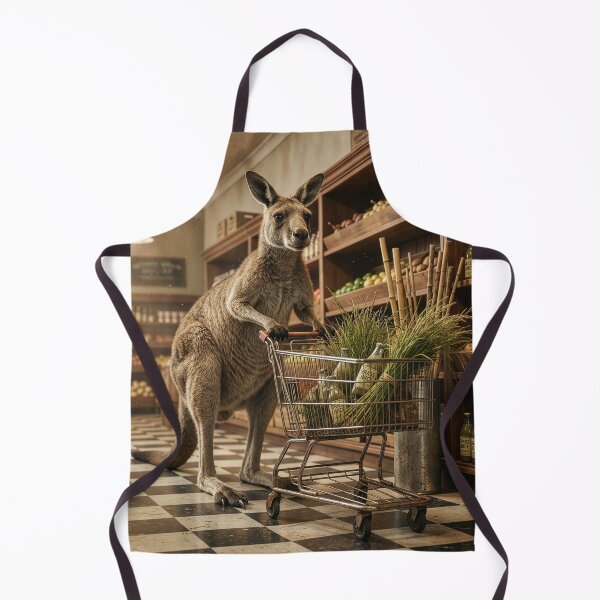 Item preview, Kangaroo Goes Grocery Shopping designed and sold by Tridentulus.