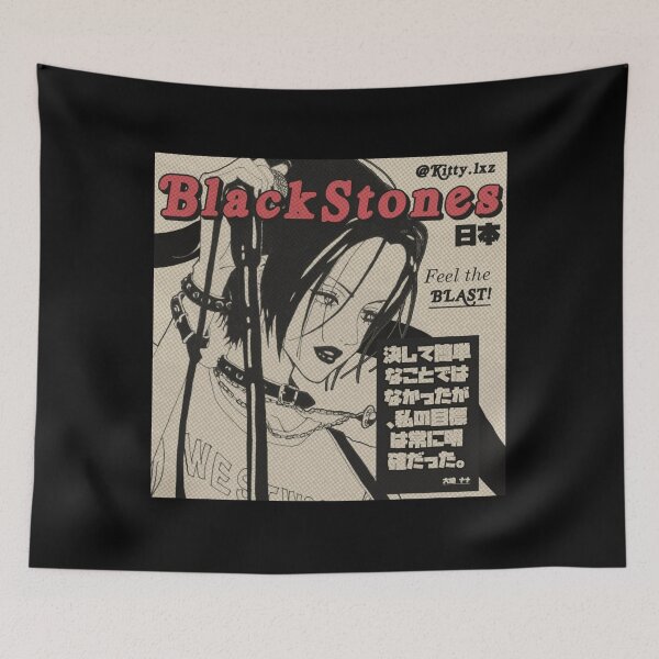 Item preview, black stones designed and sold by Emmamago.