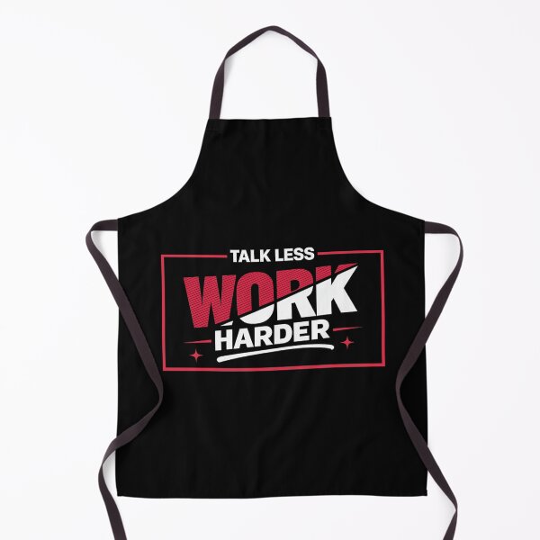 Item preview, Talk Less – Work Harder Typography designed and sold by Dogandesighn.