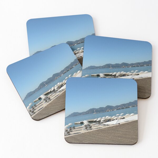 Item preview, French Riviera Cannes Beach Coastal Travel Photography designed and sold by JoshContentGuy.