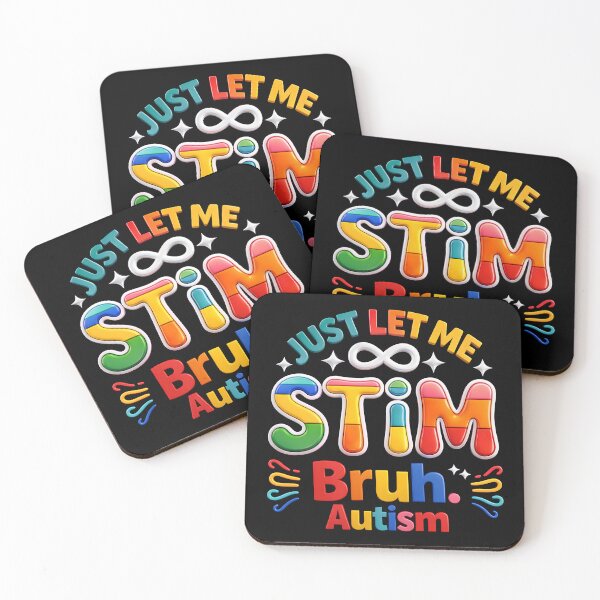 Item preview, Autism Just Let Me Stim Bruh ASD Awareness Men Women Kids  designed and sold by gear-posters.