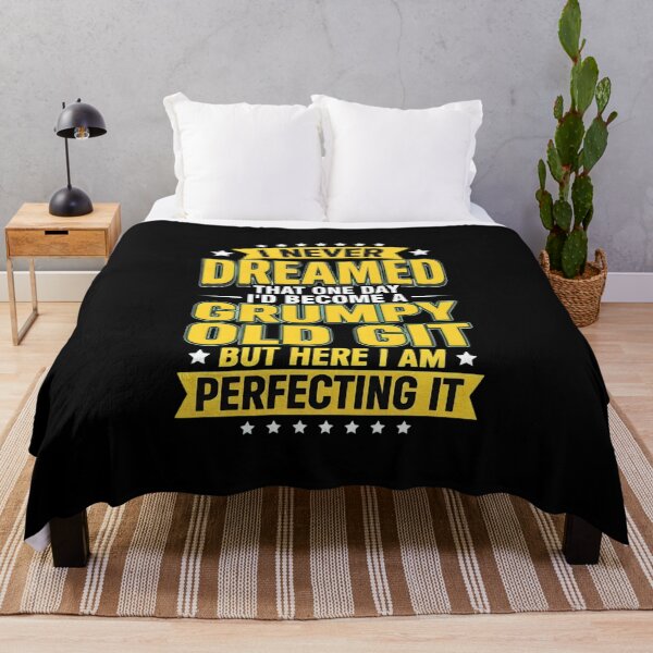 Item preview, Perfecting the Art of the Grumpy Old Git designed and sold by TshirtsOnline-.