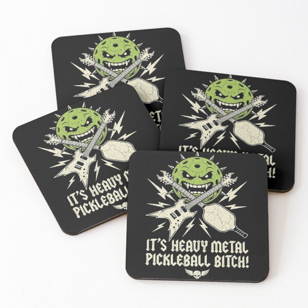 Item preview, It's Heavy Metal Pickleball Bitch! designed and sold by Birdie and Flynn.