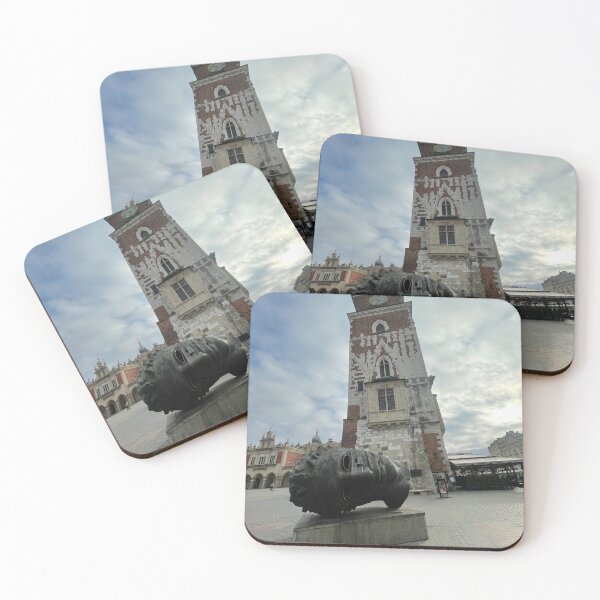 Item preview, Krakow Old Town Clock Tower Historic City Photography designed and sold by JoshContentGuy.
