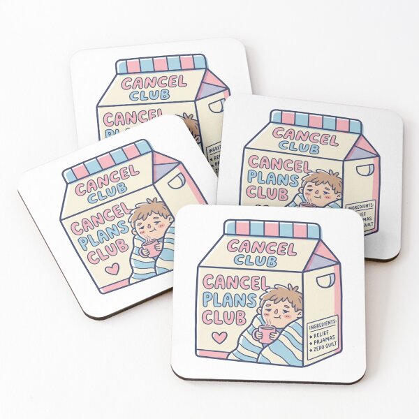 Item preview, Cancel Plans Club Cozy Introvert Funny Comfort Design designed and sold by Quiet Mode Studio.
