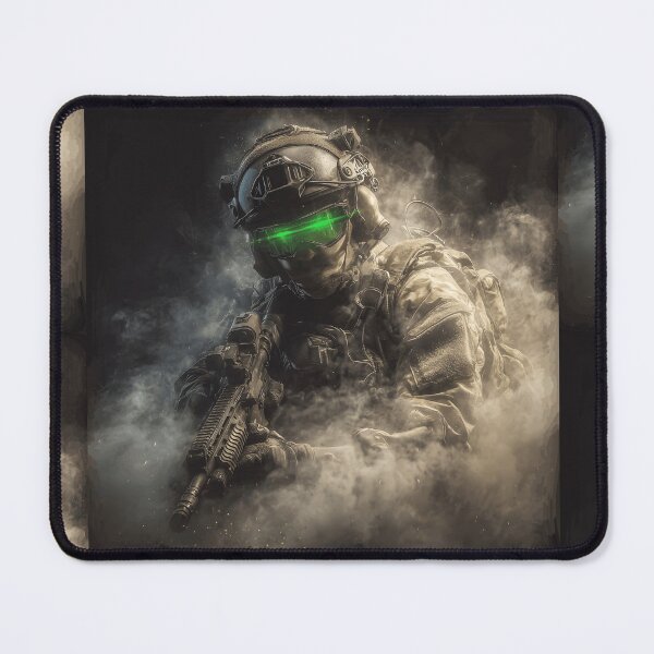 Item preview, ​Tactical Spec Ops Operator with Green NVG Glow & Smoke designed and sold by MouradStudio.