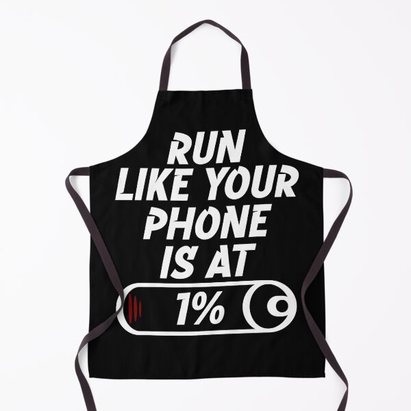 Item preview, Run like your phone is at 1% designed and sold by LayersDesign.
