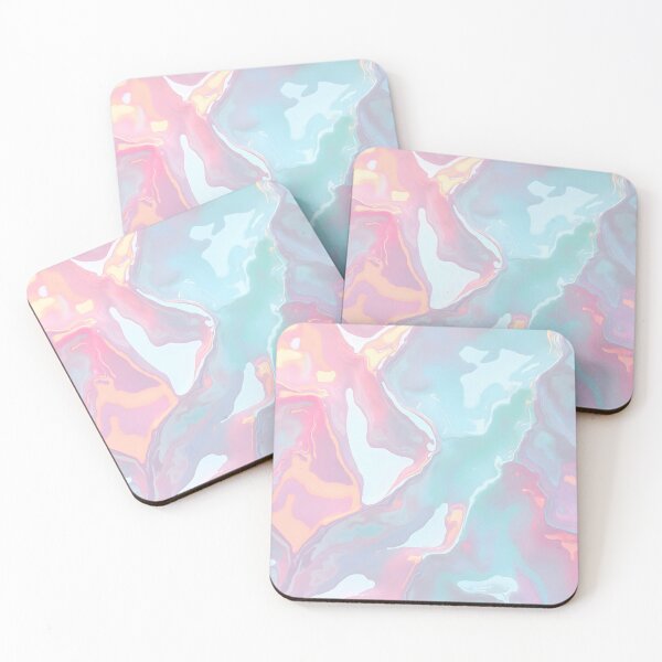 Item preview, Modern Blush Pink Soft Mint Gold Luxury Collection designed and sold by TrendyDesigne412.