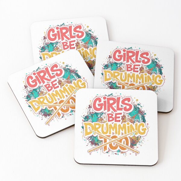 Item preview, Girls be drumming too! designed and sold by lapinu.