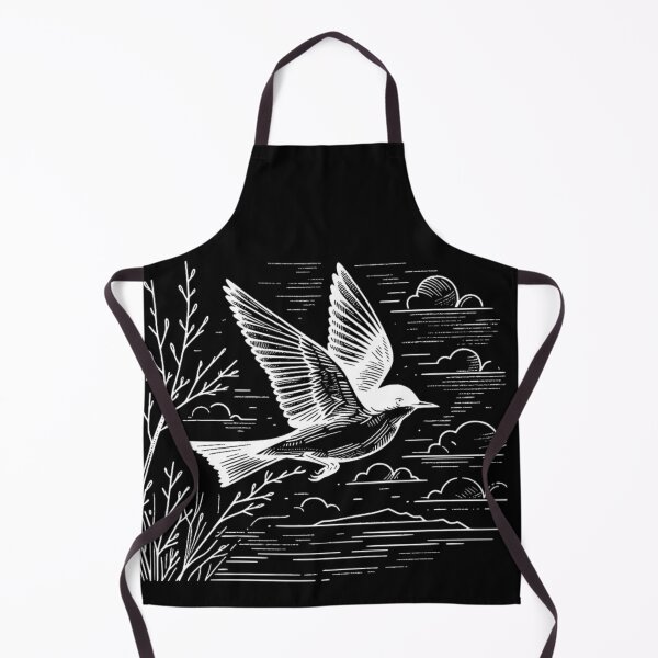 Item preview, Eastern Kingbird Line Art Birdwatcher designed and sold by Ali-printshop.