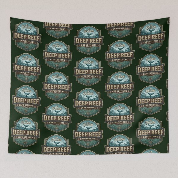 Item preview, Ocean Deep – Reef Expedition Emblem designed and sold by Dogandesighn.