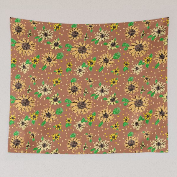 Item preview, Scribble Sunflowers designed and sold by kolbycheeseit.