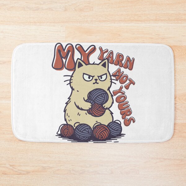 Item preview, Yarn Cat – Funny Knitter Life Snarky Cat designed and sold by Region.